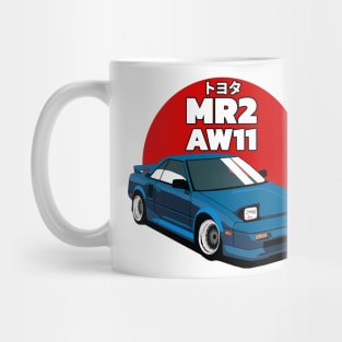 Toyota MR2 AW11 Retro Car Mug